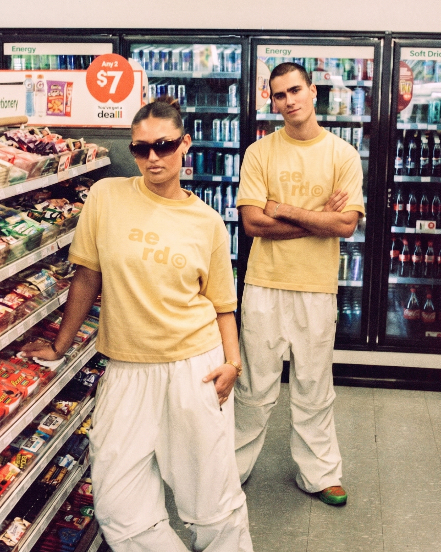YELLOW RINGER TEE