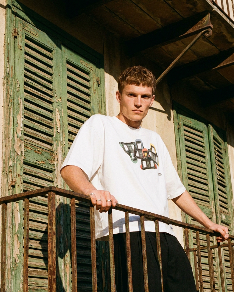 CLEATS TEE WHITE