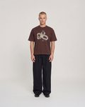 CHAIN TEE BROWN